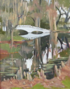 White Bridge Reflections - Oil  11" x 14"  $680